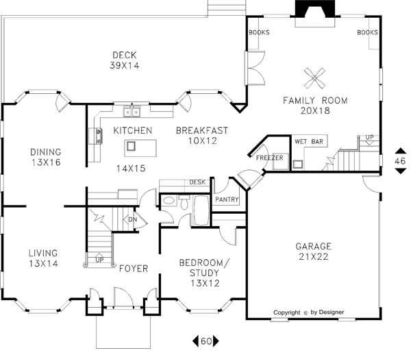 Lower Level Floorplan